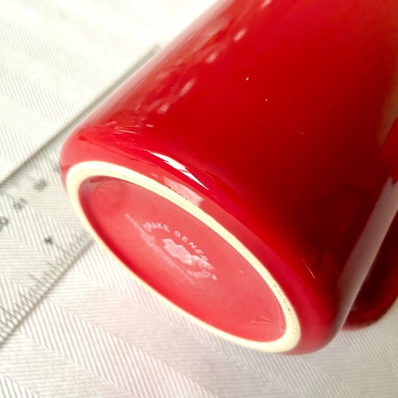 Red Enamel Mugs from The Drake General Store Cottagecore Campfire Cups Set of 4 - Picture 11 of 12